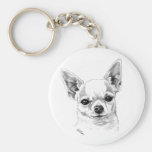 Smoothcoat chihuahua key chains