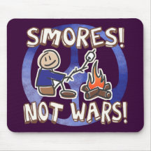 S'mores Not Wars Mousepads
