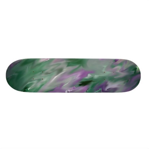 Smudged Custom Skate Board