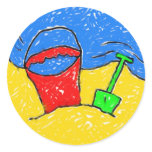 Smudgy Beach stickers