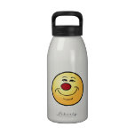 Smug Smiley Face Grumpey Water Bottle