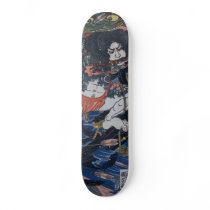 Smurai Assassin! Custom Skate Board