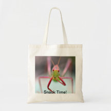 Snack time tote bags