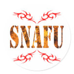SNAFU STICKER