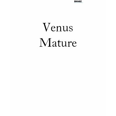 SNAGZ Venus Mature T-Shirt by Devonfloat
