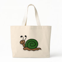 snail tote bag