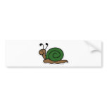 snail bumper stickers