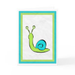 Snail Greeting Card