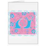 Snail Harbour Softball Greeting Cards