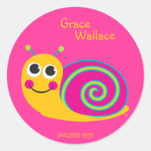 Snail Identification Sticker