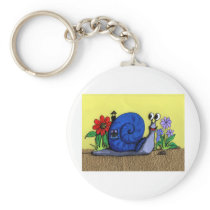 snail key chain