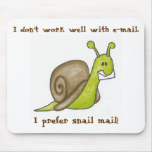 Snail Mail Mousepad