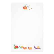 snail mail personalized stationery