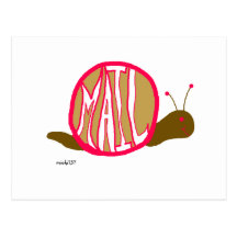 Snail Mail postcard