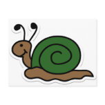 snail postcards