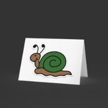 Snail Valentine cards