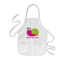 Snail What's the Rush Tshirts and Gifts Apron