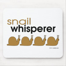 Snail Whisperer Mousemats