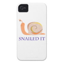 Snailed It iPhone 4 Cases