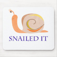 Snailed It Mousemat
