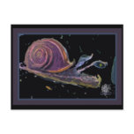 SNAILED MAIL POSTCARD