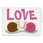 Snails In Love Greeting Card