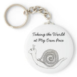 Snail's Pace keychain