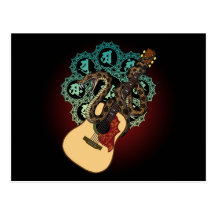 Snake aco 01 ポストカード