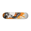 Snake and Skull Graphic skateboards