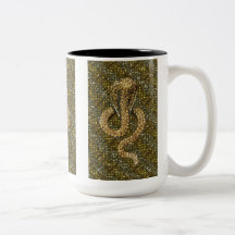 snake bling mug