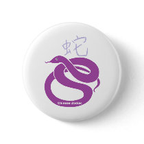 snake chinese zodiac pins