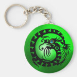 SNAKE DRAGON,black,blue aquamarine,emerald green Keychains