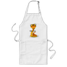Snake Dude | Cute Chinese Zodiac Sign Apron