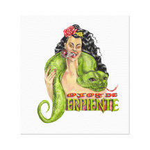 Snake Eyes Canvas Prints