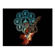 Snake Guitar 05 はがき