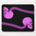 Snake Neck Skulls (version 2) mousepads