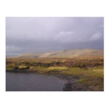 Snake pass, Peak District postcard