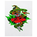 Snake Rose Dagger Tattoo flyers
