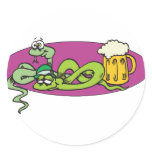 Snake That Got Drunk Off The Beer stickers