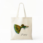 Snakeskin Guppy Tote Bag