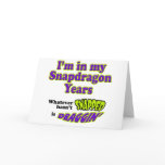 SnapdragonYears cards