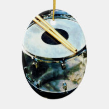 Snare Drum Christmas Tree Ornaments