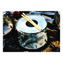 Snare Drum Invitations
