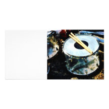 Snare Drum Photo Card Template