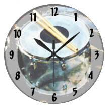 Snare Drum Wall Clock