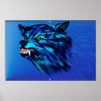 Snarl-YardSign Print