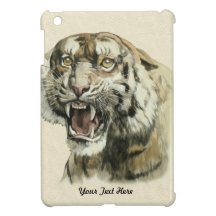 Snarling Tiger Case For The iPad Mini
