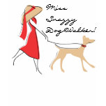 Snazzy Dog Walker t-shirts