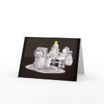 Sneakin up on Santa Cards