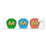 sneaky birds bumper stickers